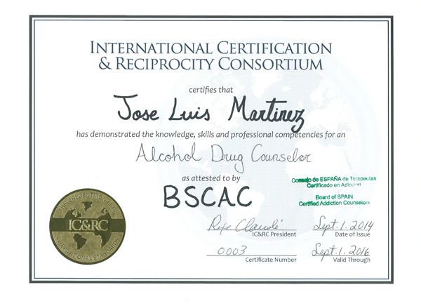 About titulo counselor icrc 1